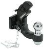 pintle hook - ball combo 2 inch buyers products 8 ton combination hitch with mounting kit bh8 series
