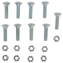 Replacement Mounting Bolts for Boss and Meyer Snow Plow Cutting Edges - 2" Long - Qty 9 - 3371301060