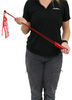 western plow parts replacement wire snow guides w/ flags for plows - 25 inch long red qty 2