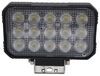 Ultra Bright LED Flood Light - 9,000 Lumens - Black Aluminum - Clear Lens - 12V/24V