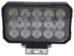 Ultra Bright LED Flood Light - 9,000 Lumens - Black Aluminum - Clear Lens - 12V/24V - 3371492196