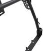 truck bed fixed height buyers products over-the-cab ladder rack w/ rear window guard - black steel 1 000 lbs