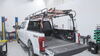 2021 ford f-250 super duty  truck bed over the cab buyers products over-the-cab ladder rack - black steel 1 000 lbs