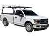0  truck bed fixed height buyers products over-the-cab ladder rack w/ rear window guard - black steel 1 000 lbs