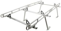 Buyers Products Over-The-Cab Truck Bed Ladder Rack - Aluminum - 800 lbs                             