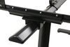 truck bed fixed height buyers products over-the-cab ladder rack - black powder coated aluminum 800 lbs