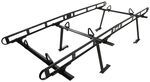Buyers Products Over-The-Cab Truck Bed Ladder Rack - Black Powder Coated Aluminum - 800 lbs         