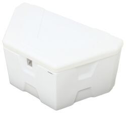 Buyers Products Trailer Tongue Toolbox - White - 18 x 19 x 36 - 3371701679