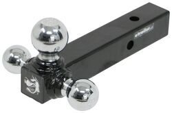 Buyers Products Tri-Ball Hitch - Solid Shank with Chrome Balls - 3371802205