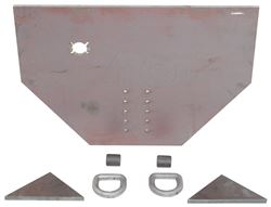 Buyers Products Weld-On Pintle Hitch Plate - 34-1/2" Wide x 23-1/2" Tall - 3371809027A