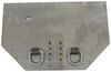 hitch plate buyers products weld-on pintle - 34-1/2 inch wide x 22-1/2 tall