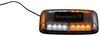 light bar magnet mount led mini strobe - magnetic 10 flash patterns rectangular amber and white leds