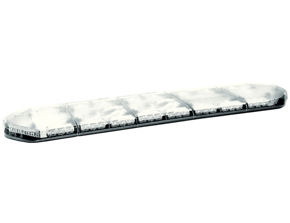 LED Modular Strobe Light Bar - 55 Flash Patterns - Amber LEDs - 60" Long Light Bar 33788930604
