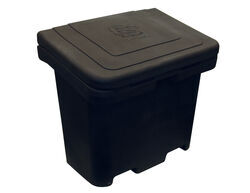 Buyers Products Storage Bin - Black - 8.8 Cu Ft - 3379031100