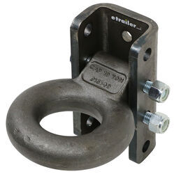 Buyers Products 3-Position Adjustable Lunette Ring with 3" Heavy-Duty Channel - 10 Ton - 337B20143