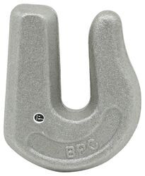 Buyers Products 1/2" Drop Forged Weld-On Heavy-Duty Towing Hook - Grade 43 - 337B2408W50