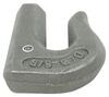 Buyers Products 3/8" Drop Forged Weld-On Heavy-Duty Towing Hook - Grade 70 6600 lbs 337B2409W375
