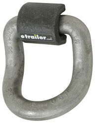 Buyers Products 1" Forged Steel D-Ring With Weld-On Mounting Bracket - 55 Degree Bend - 337B5055