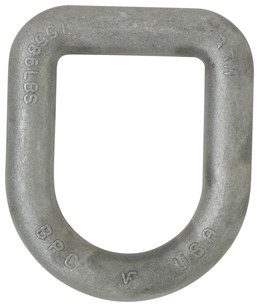  Buyers Products Domestic 1 inch D-Ring with Weld-On
