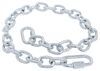 safety chains towing a trailer buyers products 9/32 inch x 34 class 2 chain - quick link connectors