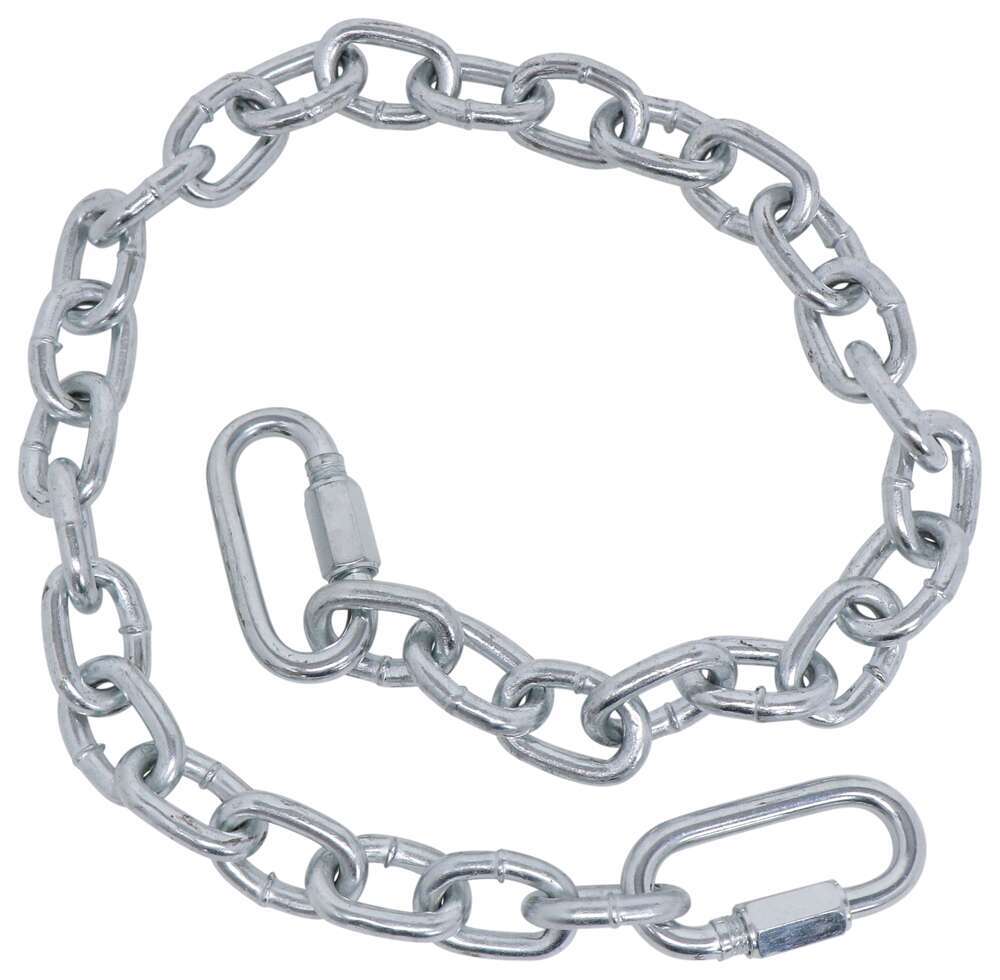 Buyers Products 9/32" x 34" Class 2 Trailer Safety Chain - 2 Quick Link Connectors Single Chain 337B93234SC