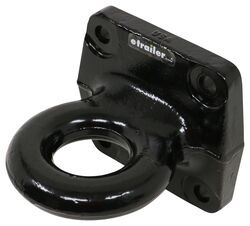 Buyers Products 2-1/2" I.D. Forged 4-Bolt Mount Lunette Ring - Black