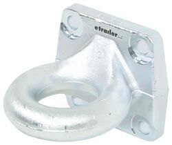Buyers Products 3" I.D. Heavy-Duty Forged 4-Bolt Mount Lunette Ring - Zinc Plated - 337BDB13850Z