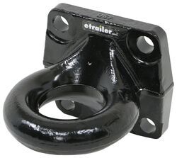 Buyers Products 3" I.D. Heavy-Duty Forged 4-Bolt Mount Lunette Ring - Black - 337BDB1394