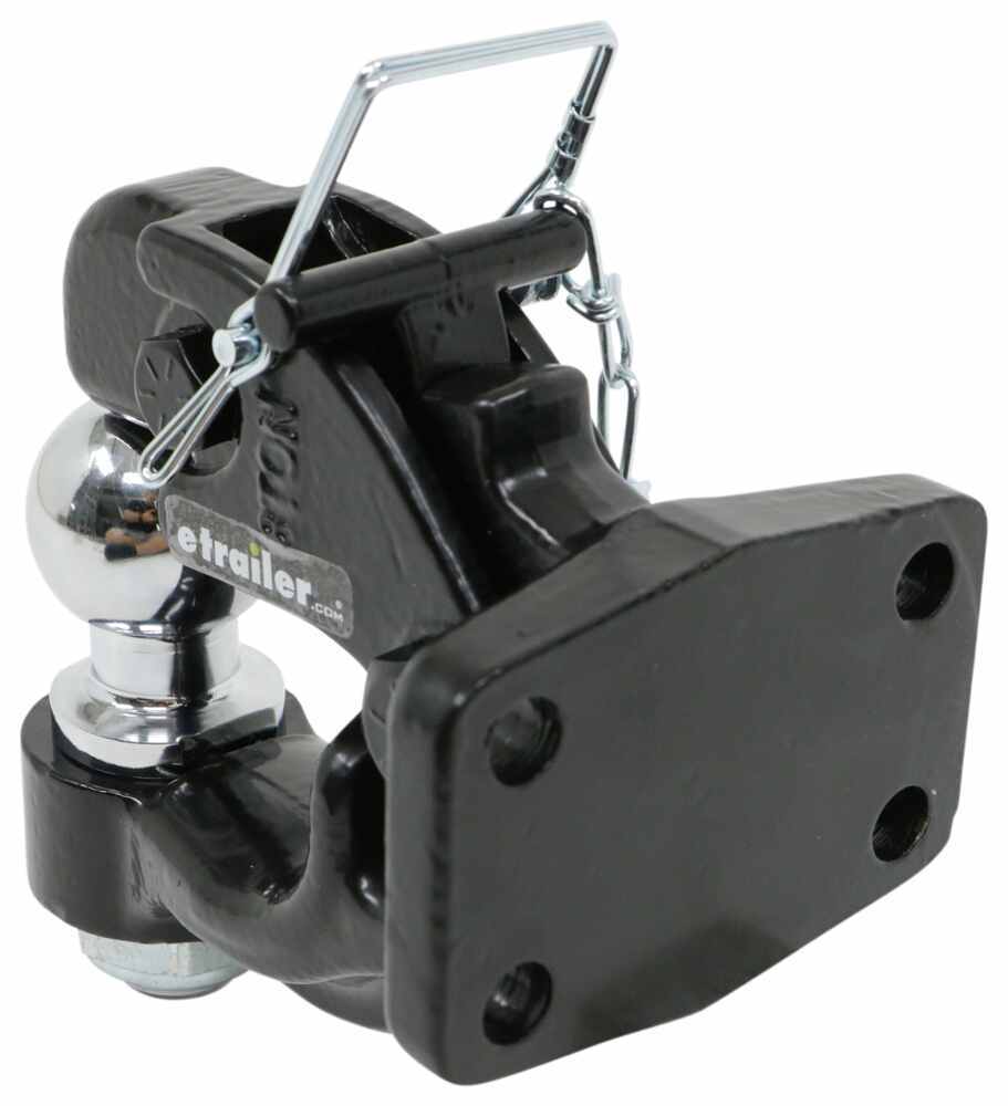 Buyers Products 8 Ton Combination Pintle Hitch w/ 50 Millimeter Ball ...
