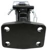 pintle hook - ball combo bumper mount plate buyers products 8 ton combination hitch w/ 50 millimeter