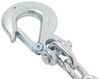 gooseneck hitch towing a trailer single chain 337bsc3835