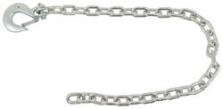 Buyers Products 3/8" x 42" Class 4 Trailer Safety Chain with 1 Clevis Hook - 43 Proof