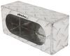 Buyers Products Tail Light Mounting Box - 6" Oval Hole - Diamond Tread Aluminum