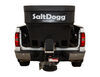 0  salt spreader for truck bed mount in use