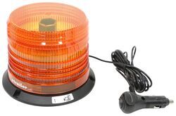 LED Beacon Light - Magnetic Mount - 8 Flash Patterns - Amber Lens