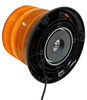 beacon 12v plug led light - magnetic mount 15 flash patterns amber lens
