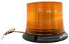 beacon 15 flash patterns led light - surface mount amber lens
