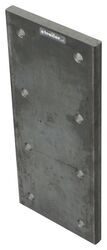 Buyers Products 3/4" Thick Trailer Nose Plate For Mounting Lunette Ring