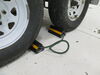 0  wheel chock rubber buyers products 8 inch chocks with 3' rope - qty 2