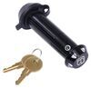 InfiniteRule Locking Pin for Monster Hooks, Mojave Parts, Road Armor Shackles - 3" Span - Black Hook and Shackle Lock 34065024