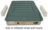 truck bed mattress portable pump airbedz pro3 air w/ 12v - green/tan 6' to 6-1/2'
