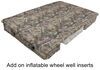 truck bed mattress ac home charger airbedz air w/ built-in pump - 95 inch long camo 8'