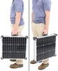 portable solar kit 39-3/4l x 21-5/8w inch go power panel with digital controller - 90 watt