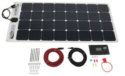 Go Power Solar Flex Charging System with Digital Solar Controller - 100 Watt Solar Panel - 34272630
