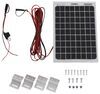 Go Power Eco Solar Charging System - 10 Watt Solar Panel