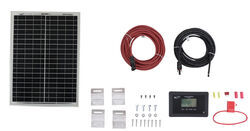 Go Power Eco Solar Charging System with Digital Solar Controller - 20 Watt Solar Panel - 34273837