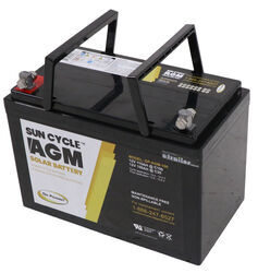Go Power AGM RV Battery - Deep Cycle - Group 27 - 12V - 100 Amp Hour - 34276285