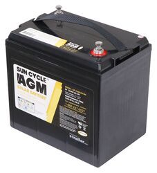 Go Power AGM RV Battery - Deep Cycle - Group 27 - 6V - 224 Amp Hour - 34277606