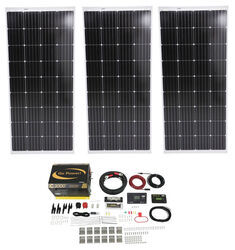 Go Power Solar Extreme Charging System - 570 Watt Solar Panels - 3,000 Watt Inverter Charger