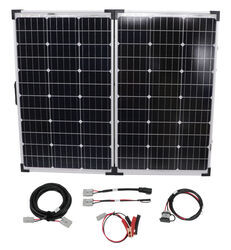 Go Power Portable Solar Panel with Digital Solar Controller - 130 Watt Solar Panel - 34282730